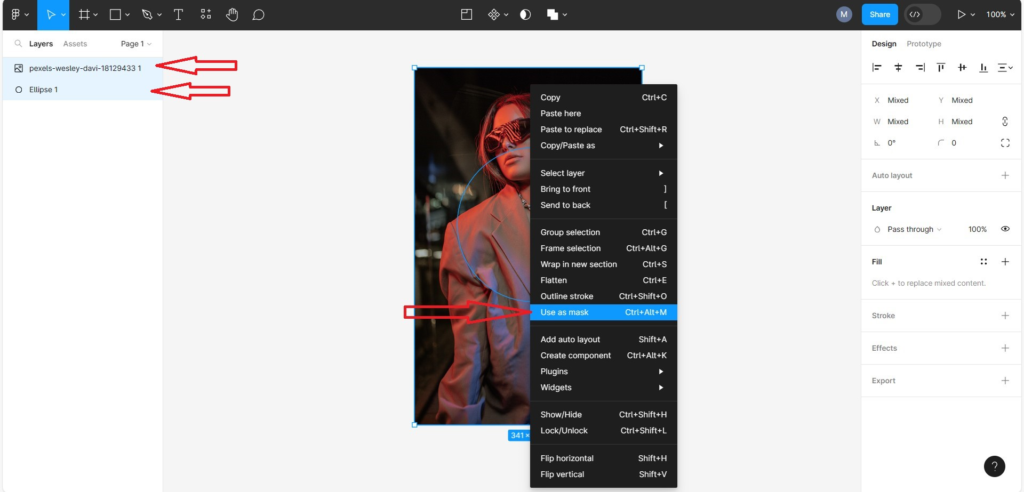 How To Crop a Shape In Figma