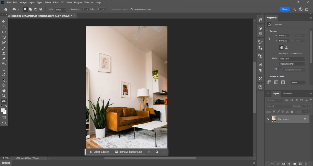 How To Move an Object In Photoshop