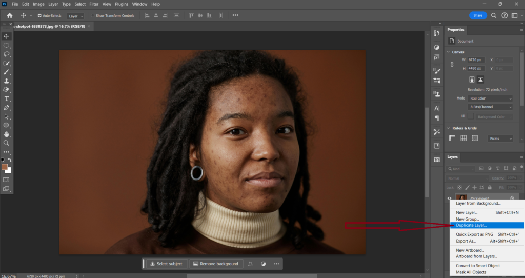 How to make a person's skin smoother in Lightroom and Photoshop