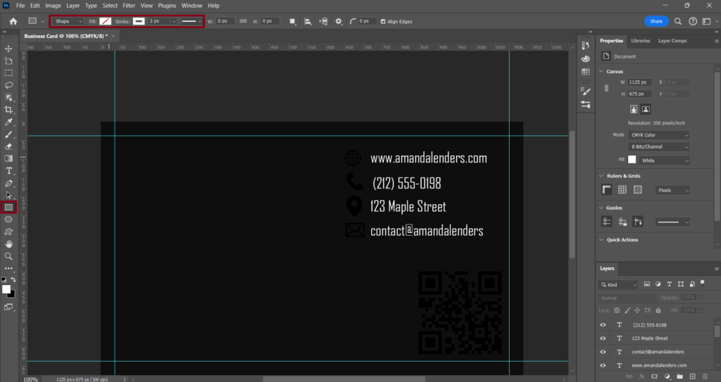 This is What I Did To Create This Luxurious Floral Business Card in Photoshop