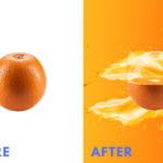Orange Transparent Manipulation Effect in Photoshop
