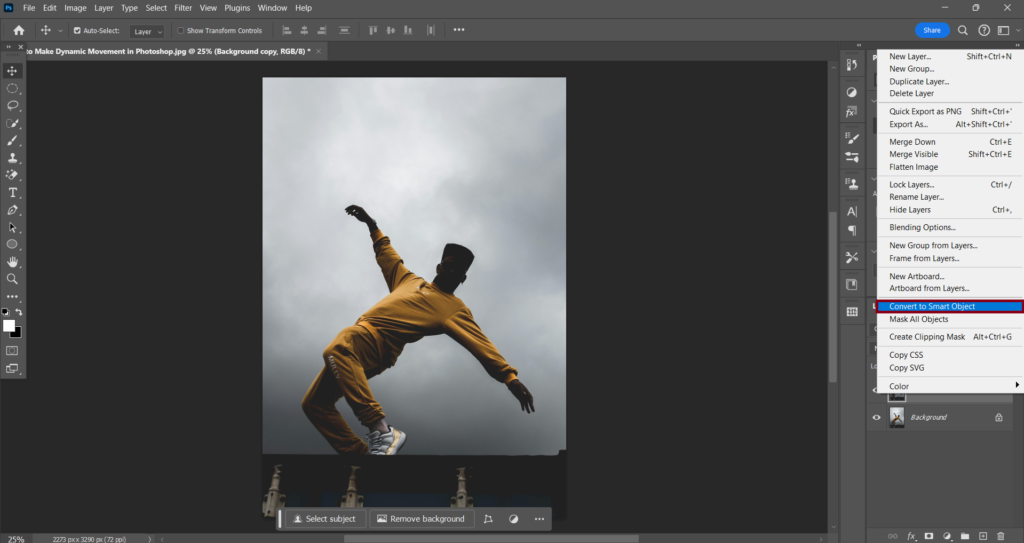 How to Make Dynamic Movement in Photoshop