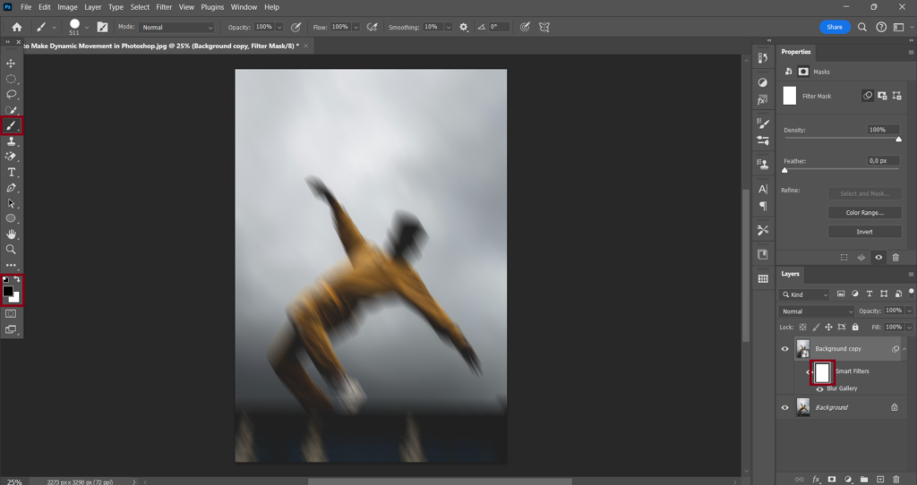 How to Make Dynamic Movement in Photoshop