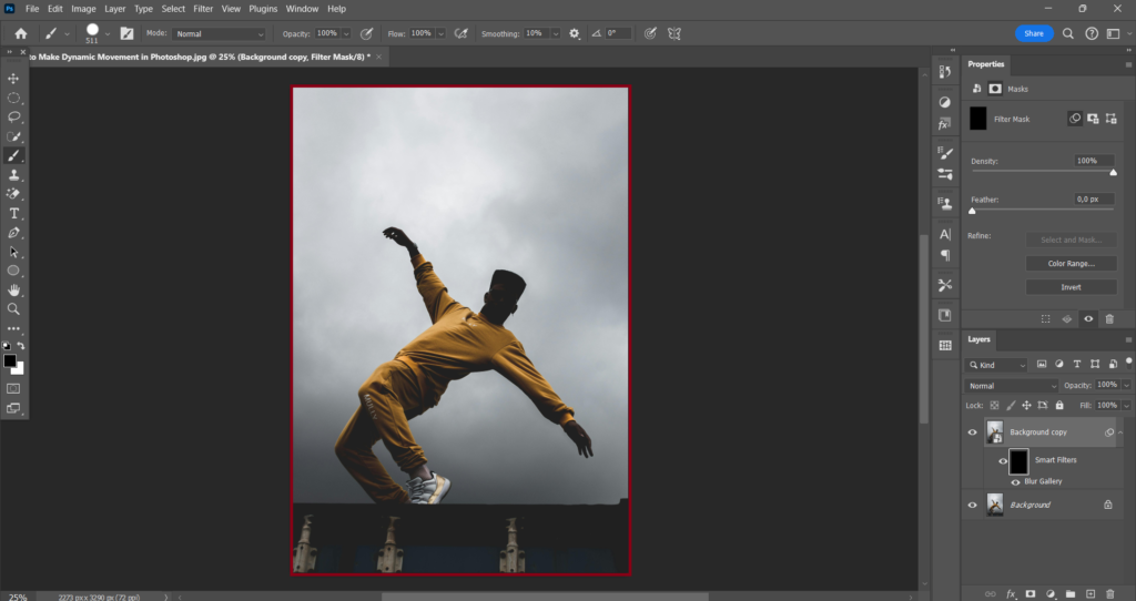 How to Make Dynamic Movement in Photoshop