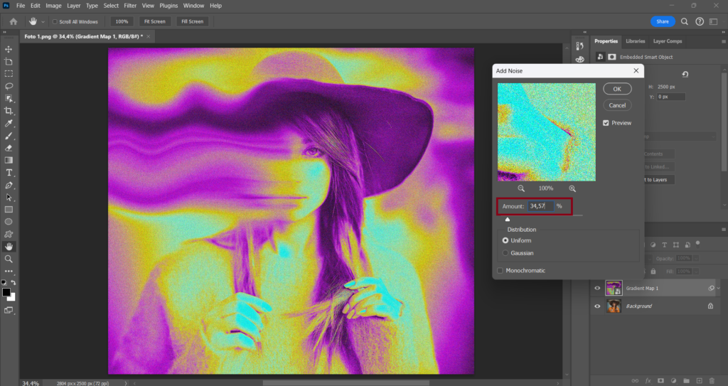 Creating an Amazing Stretched Blur Effect Using The Liquify Tool in Photoshop